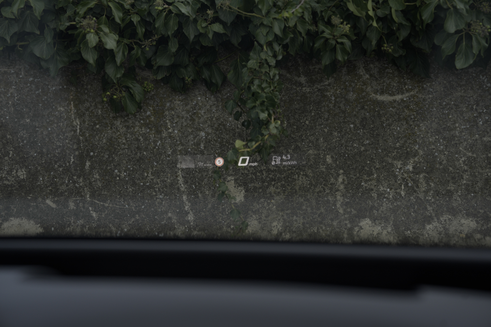 CUPRA Born heads-up display