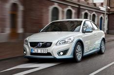 All-electric Volvo C30 driven