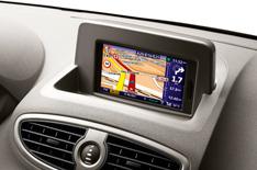 Radio on, clock on, sat-nav off?