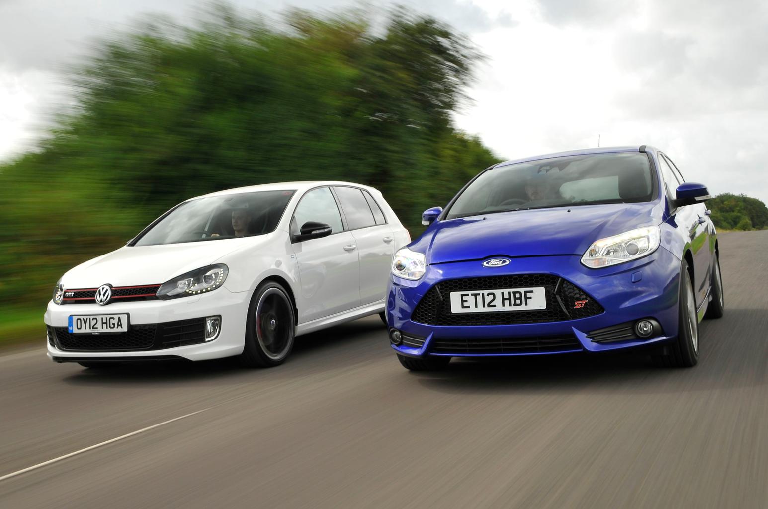 Used test – hot hatches: Ford Focus ST vs Volkswagen Golf GTI