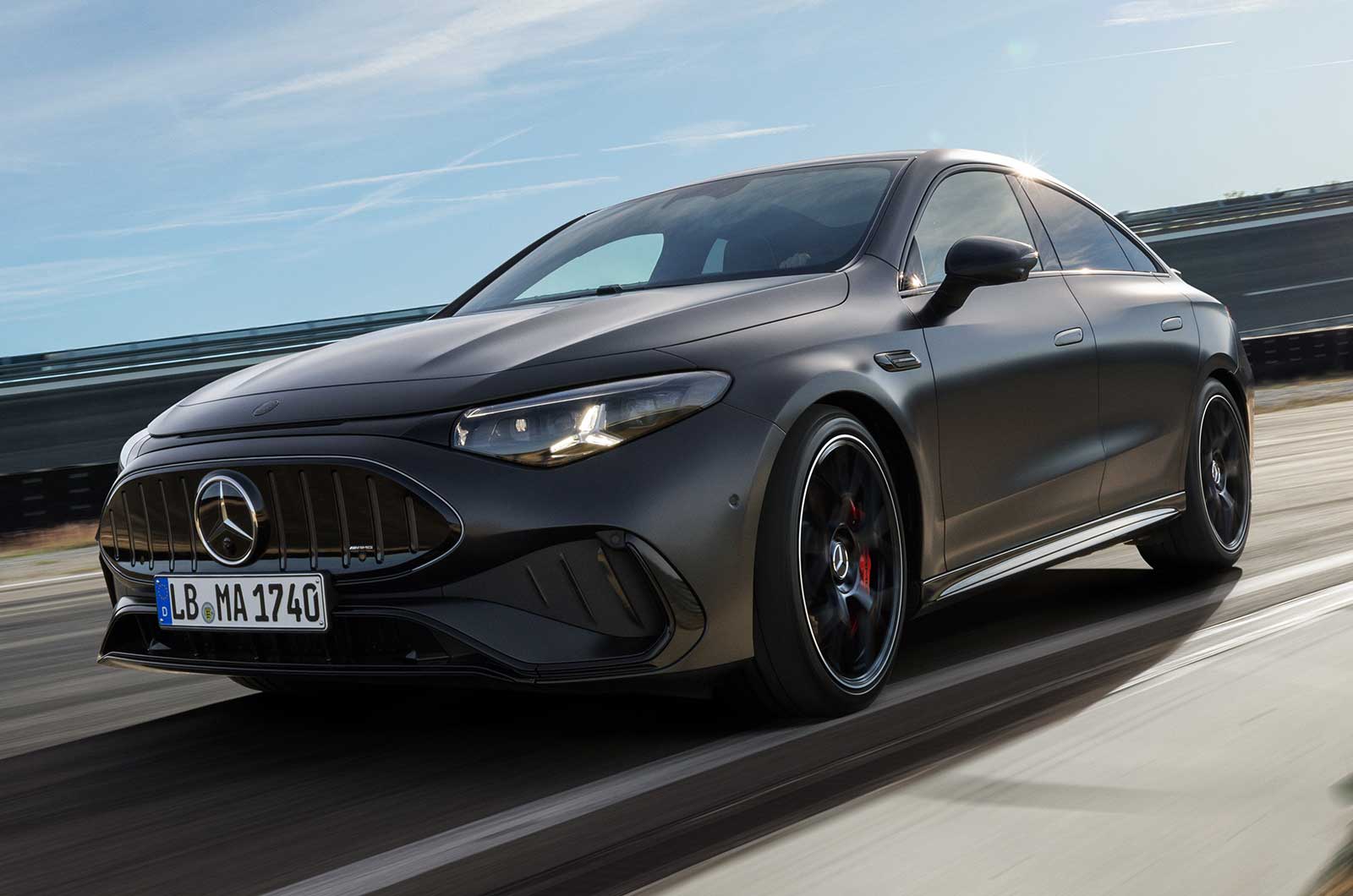 Mercedes-AMG CLA 45 front driving