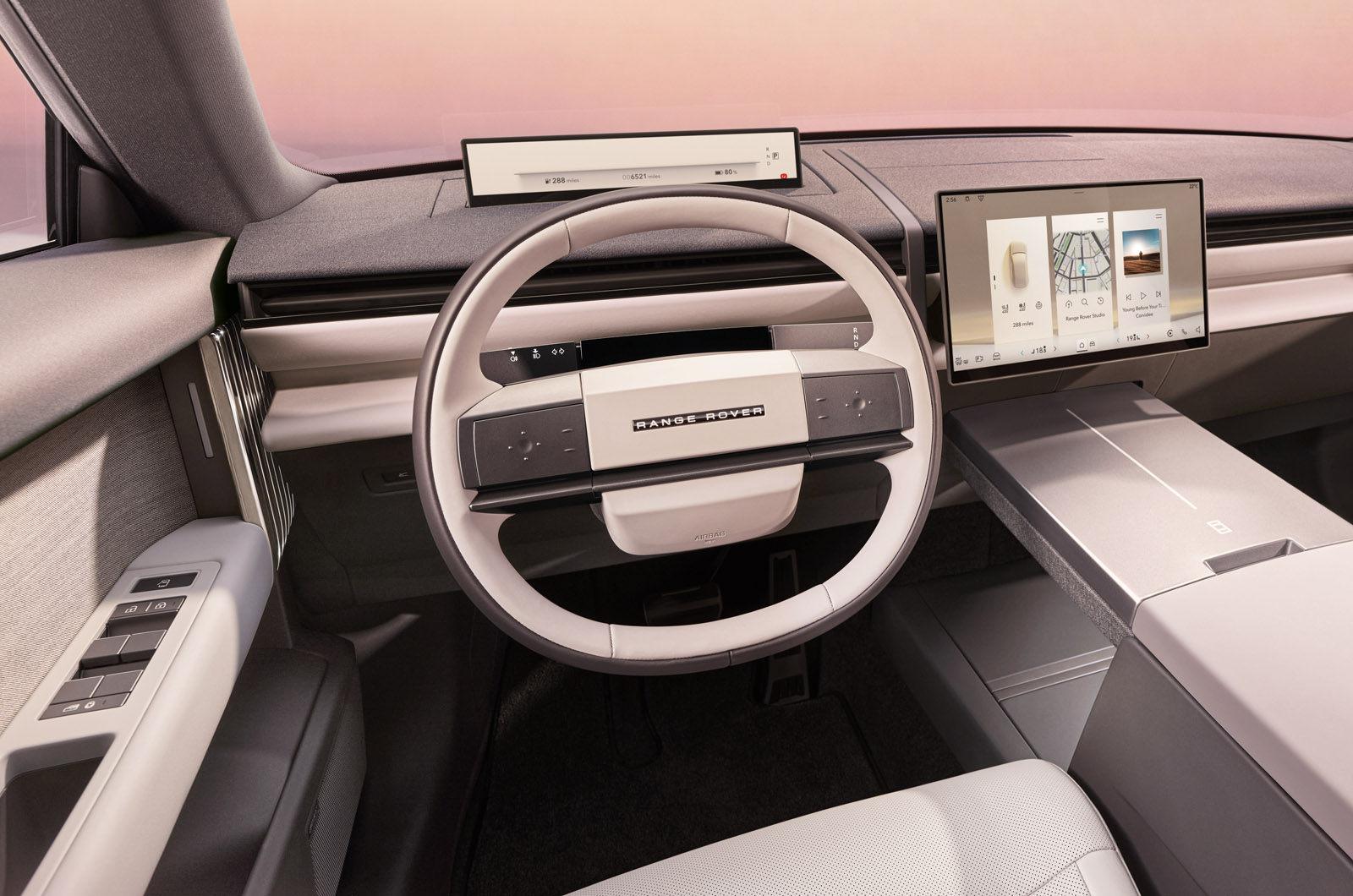 Range Rover GT dashboard