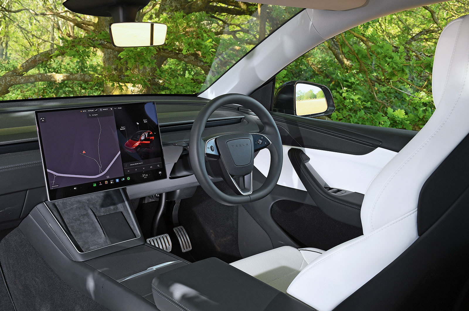 Tesla Model Y interior
