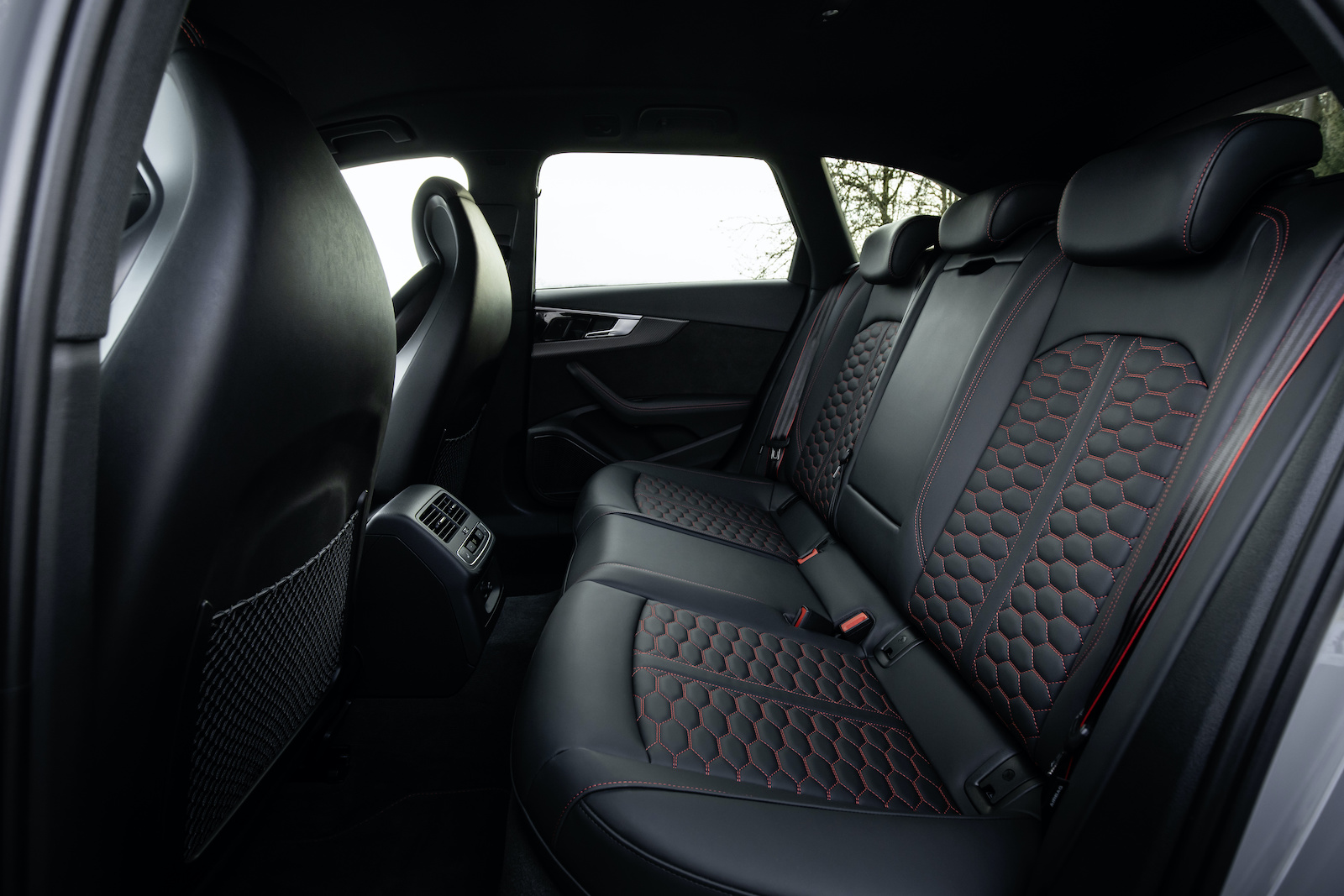 Audi RS4 Avant 2022 interior rear seats