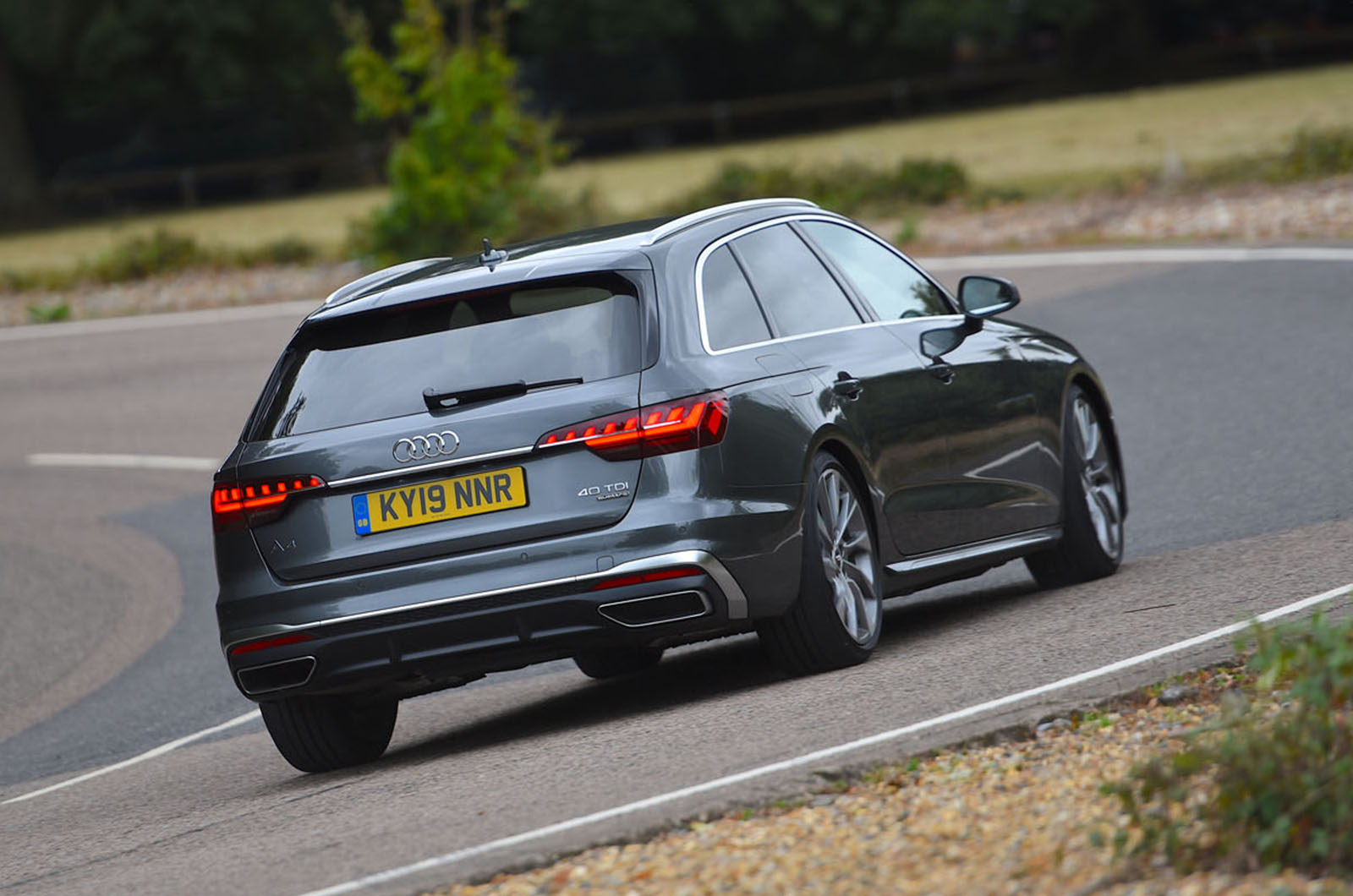 Audi A4 Avant rear