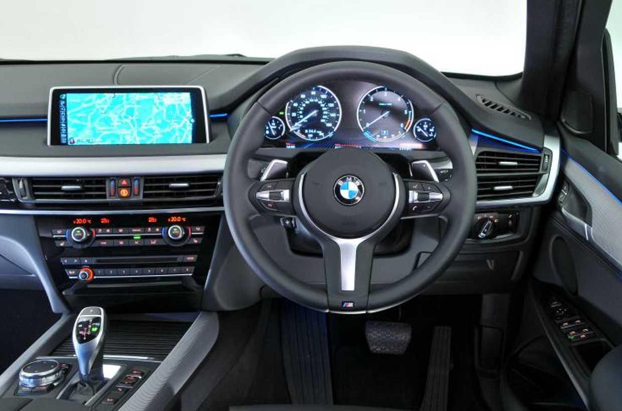 BMW X5 dashboard