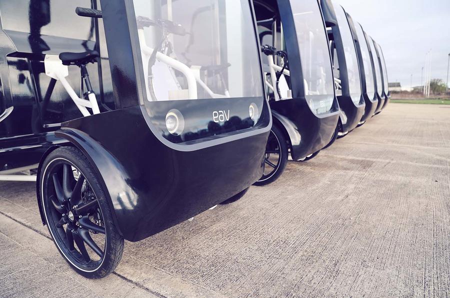 Hydrogen fuel cell cargo bike