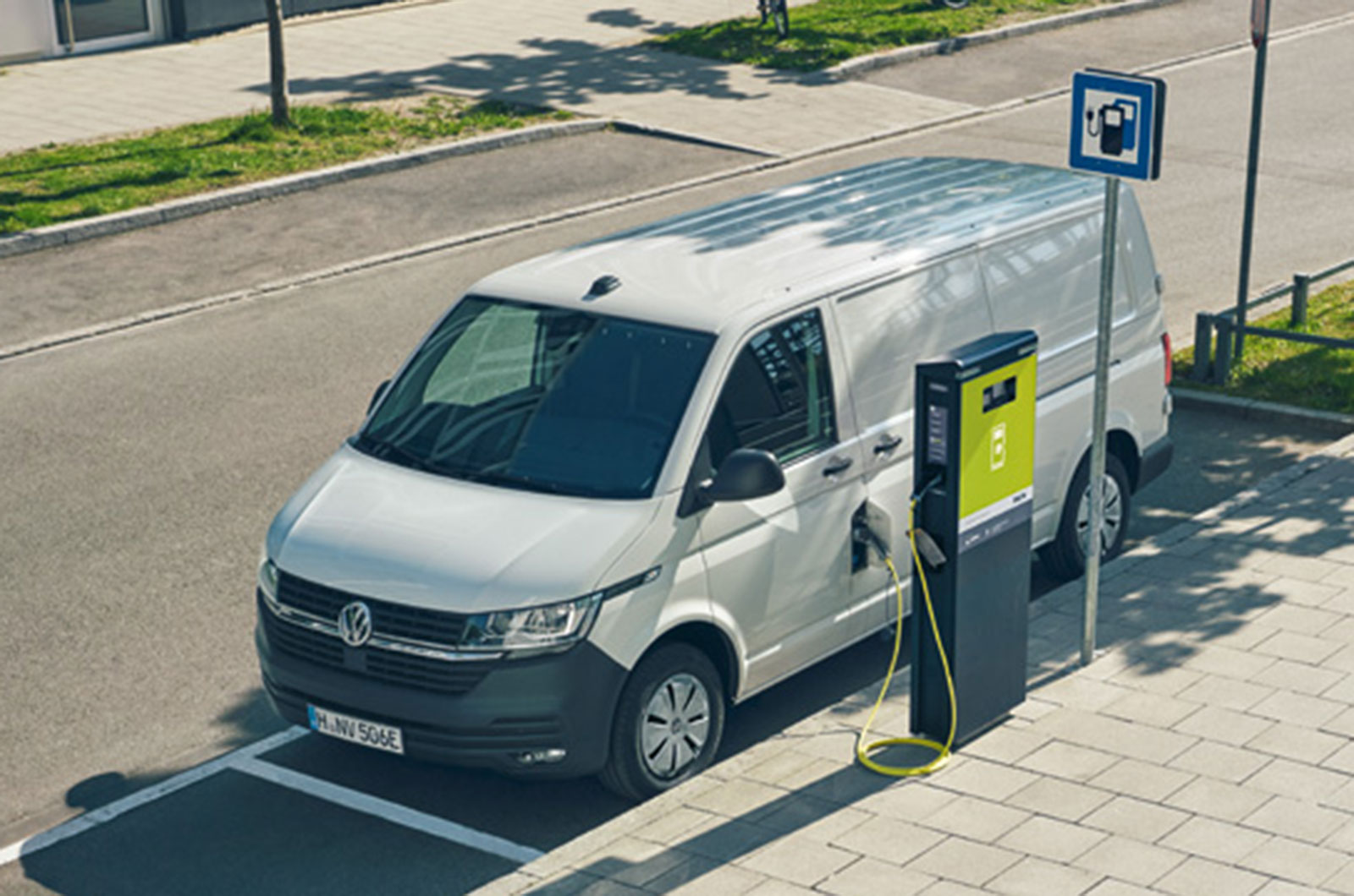 Volkswagen ABT eTransporter charging