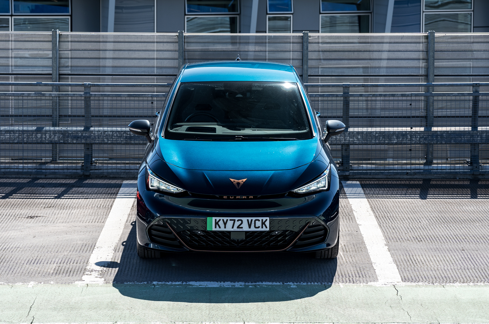 CUPRA Born head-on shot