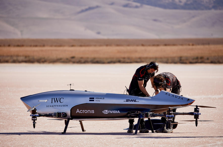 Airspeeder racer side view