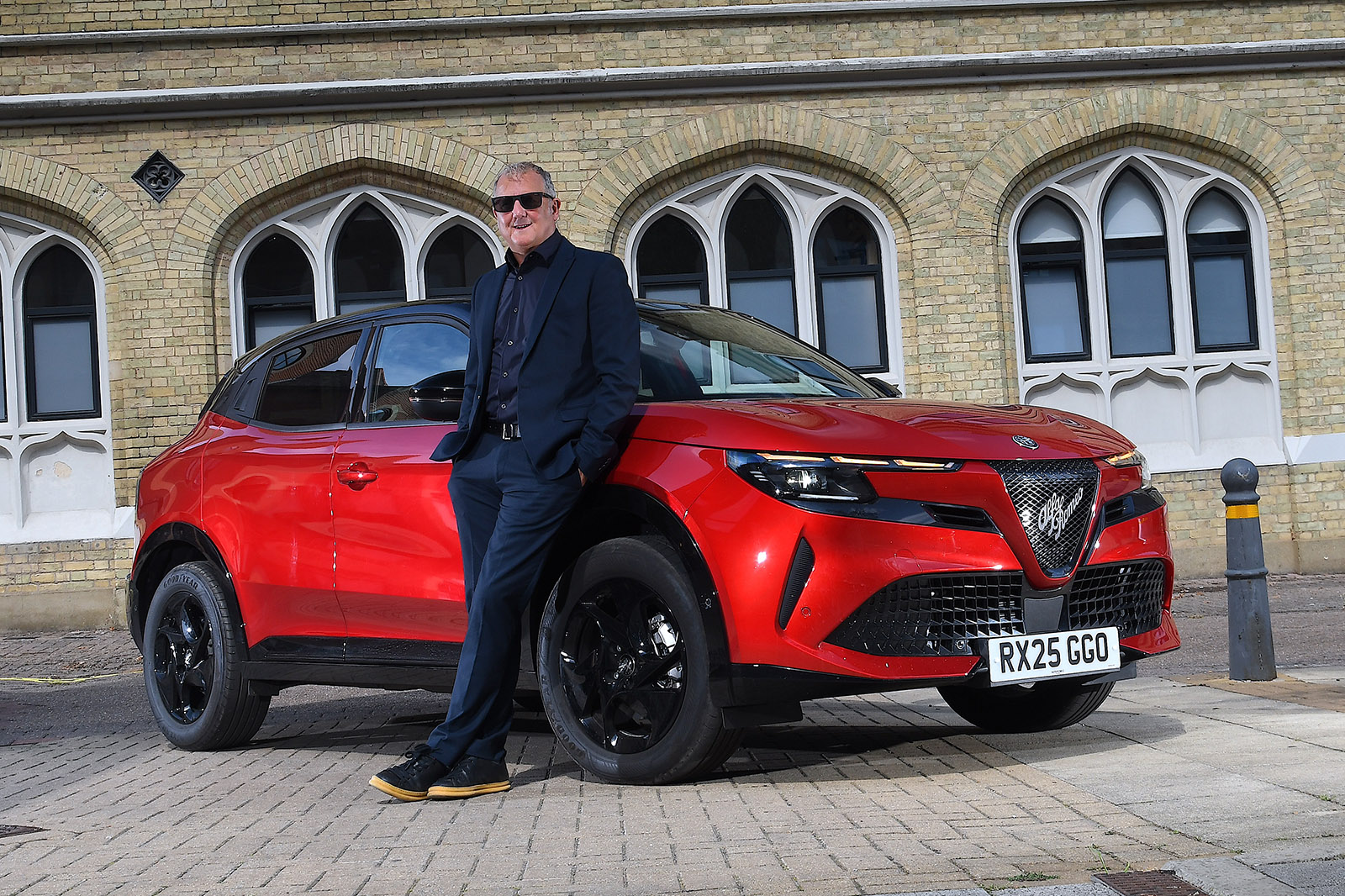 Alfa Romeo Junior Ibrida long term test Alfa with John suited