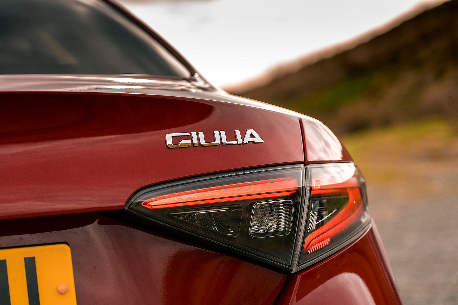 Alfa Romeo Giulia rear lights