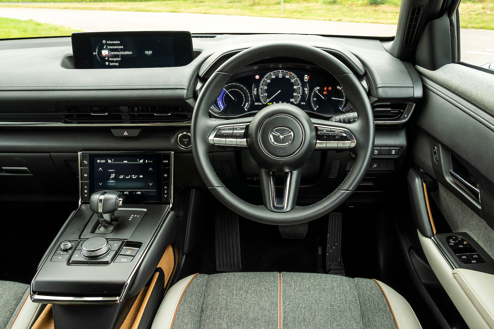 Mazda MX-30 EV interior dashboard