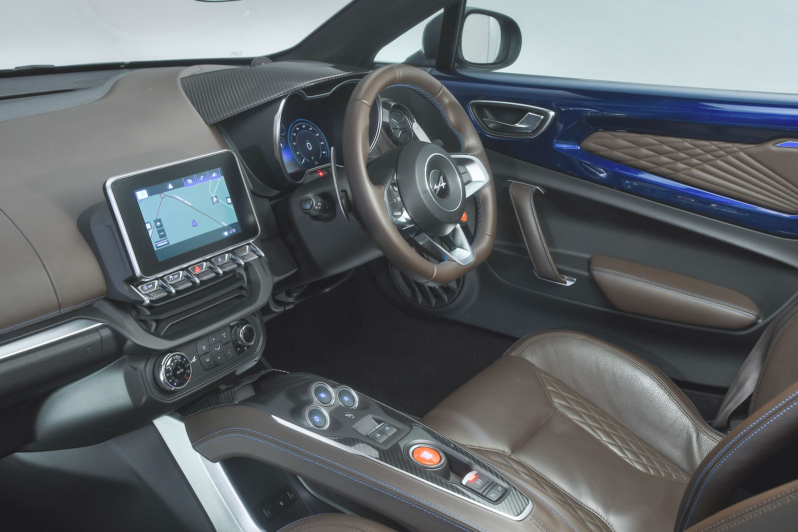 Alpine A110 interior