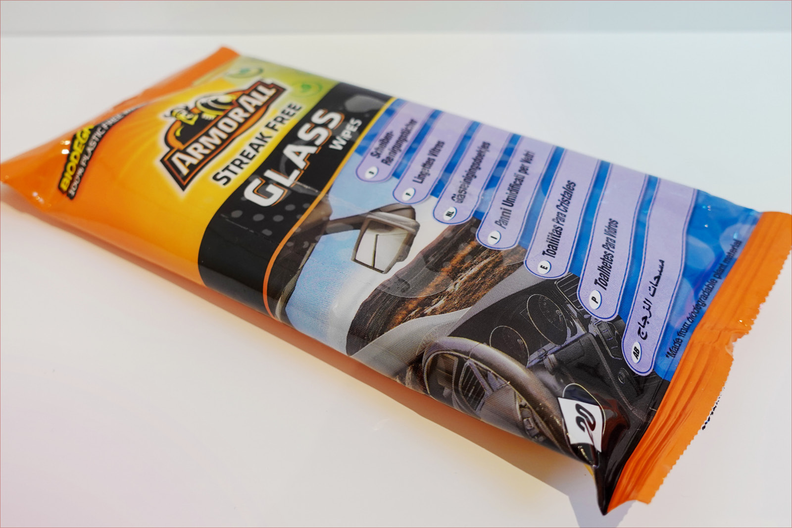 ArmorAll glass cleaning wipes