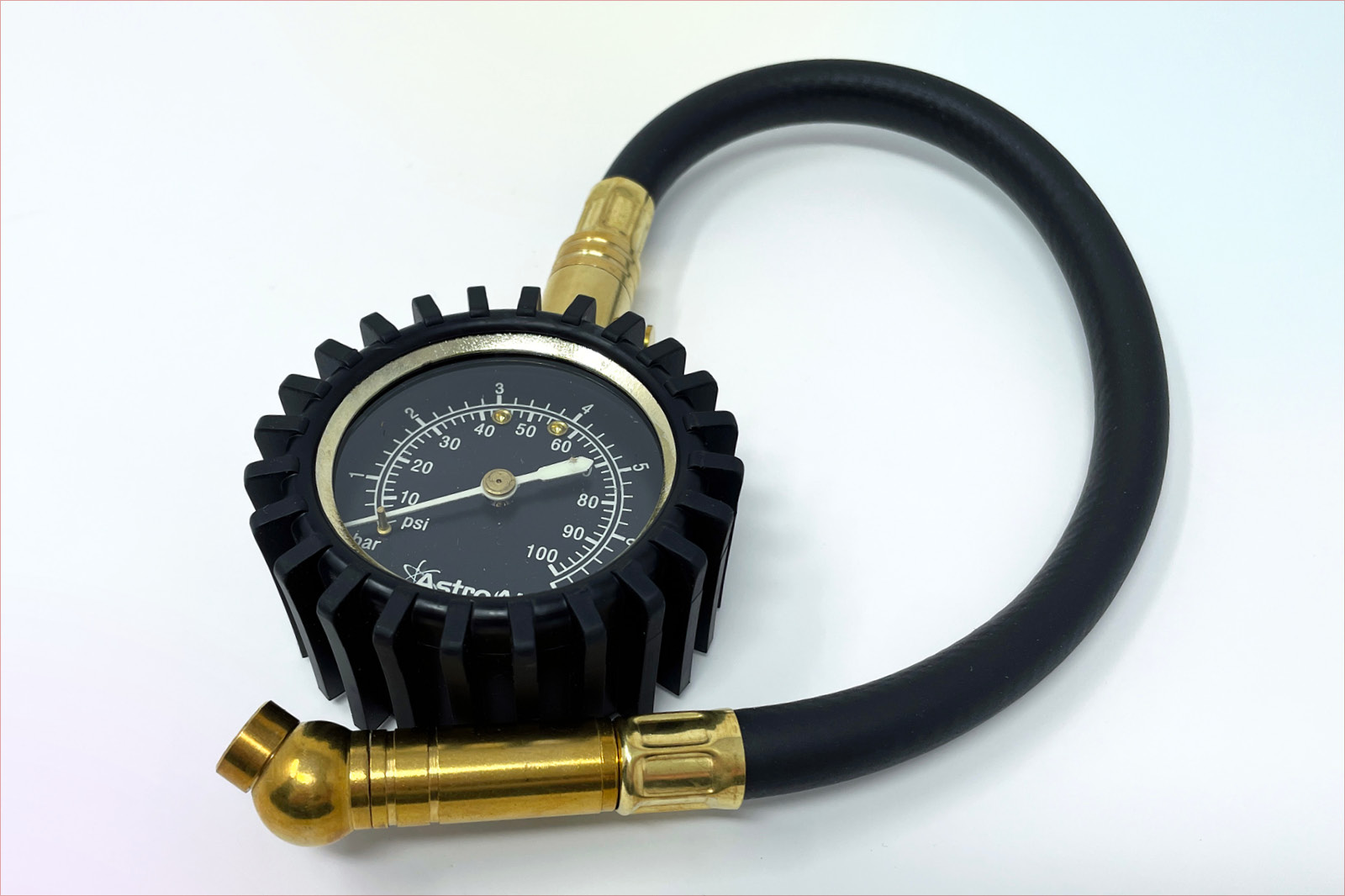 AstoAI analogue tyre pressure gauge