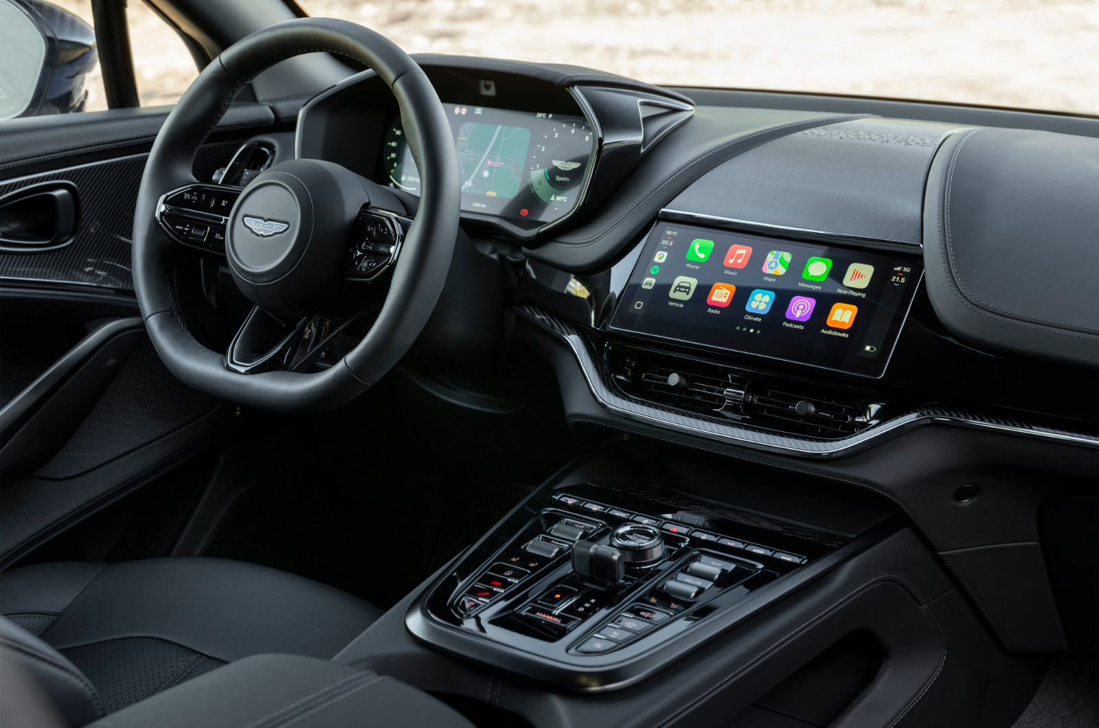 Aston Martin DBX S dashboard