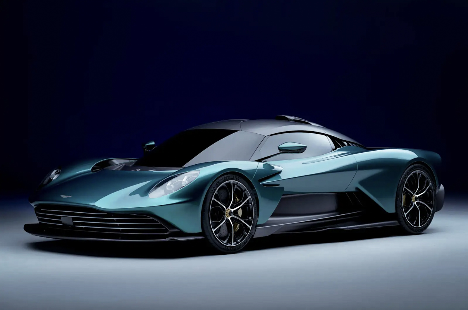 Aston Martin Valhalla front studio