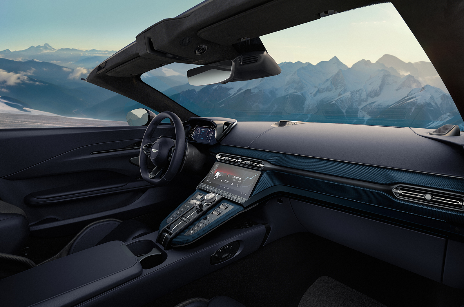 Aston Martin Vantage Roadster interior