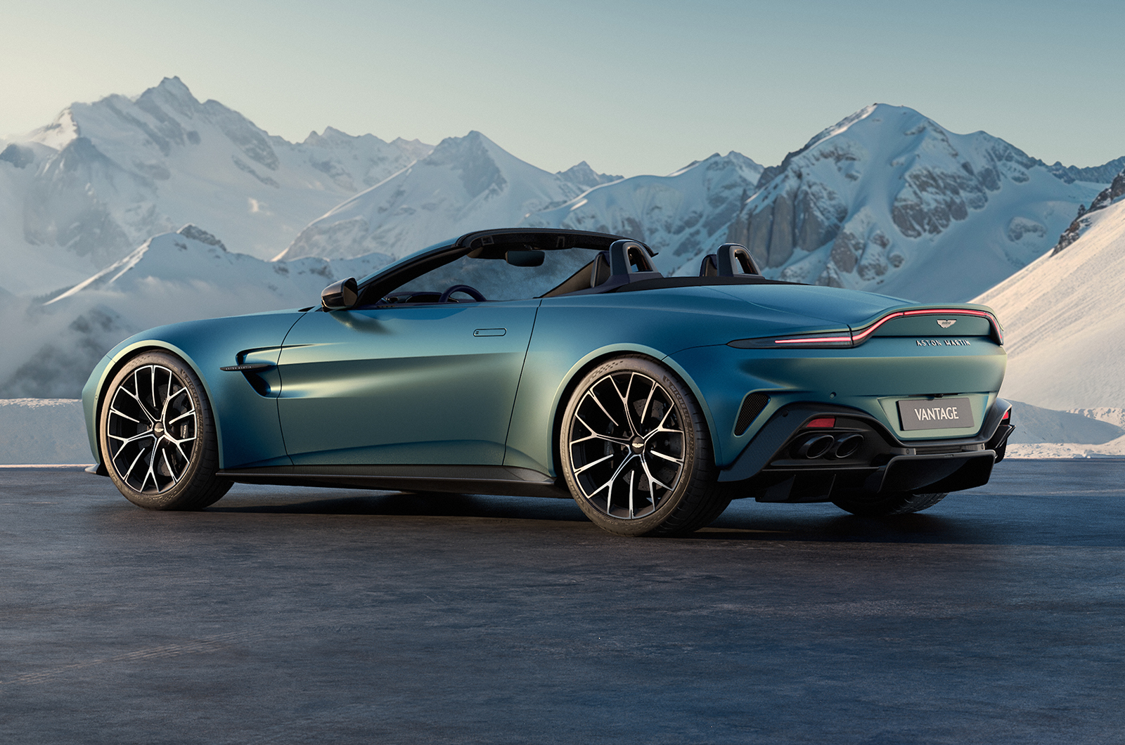 Aston Martin Vantage Roadster rear static