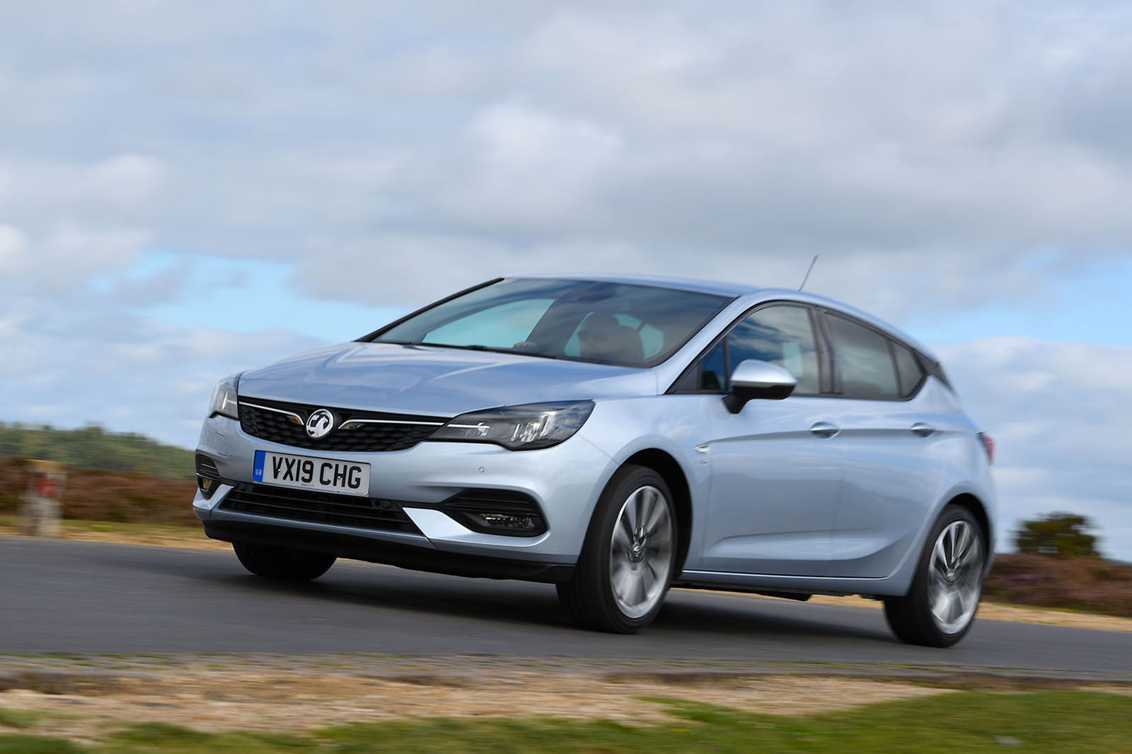 Vauxhall Astra driving