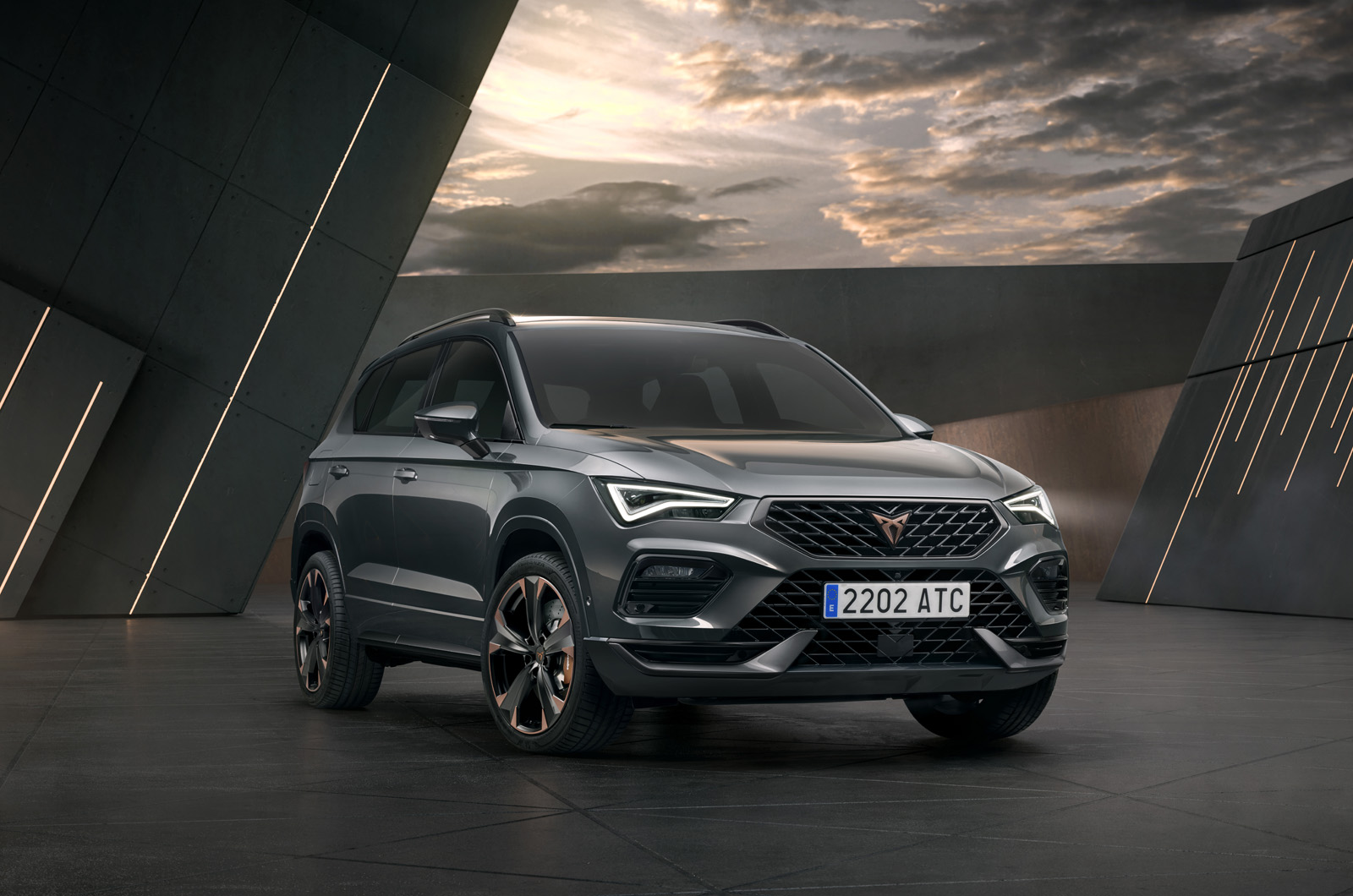 CUPRA Ateca front three quarters