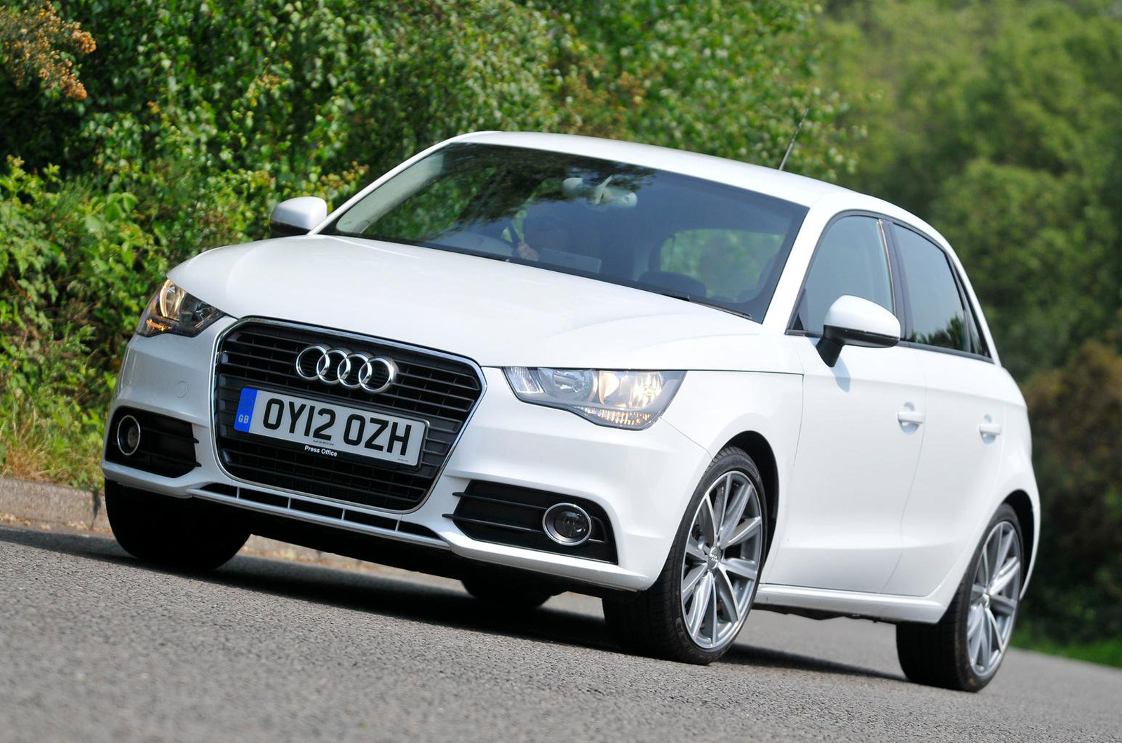 Audi A1 front left driving 2011
