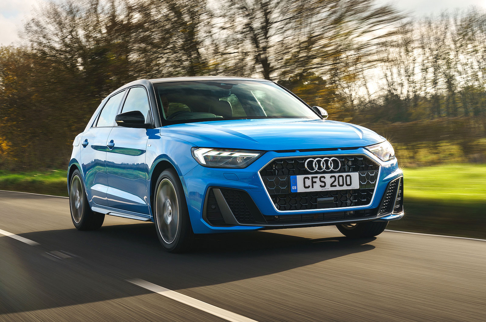 Audi A1 front right driving