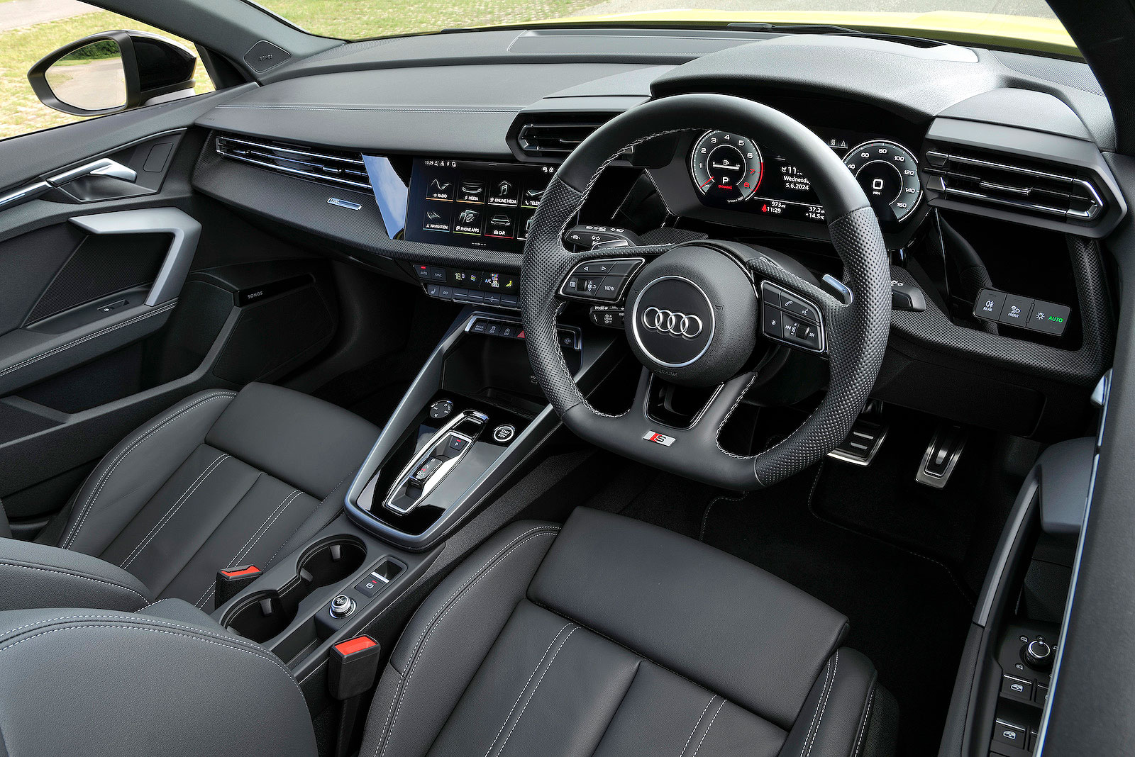 Audi A3 Saloon dashboard