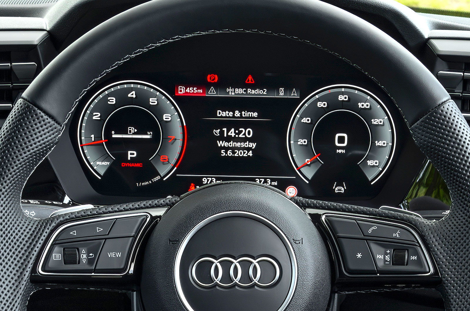 Audi A3 Saloon driver display
