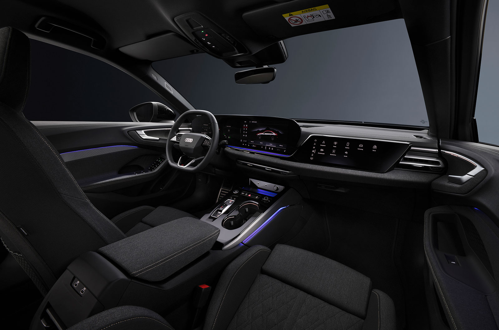 Audi A5 saloon interior