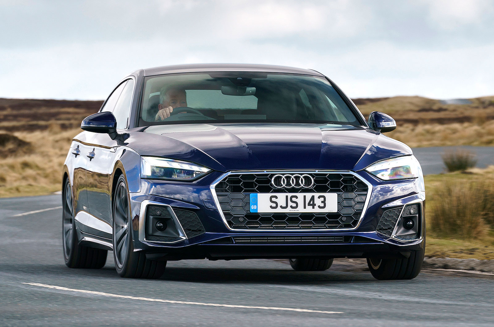 Audi A5 Sportback front cornering