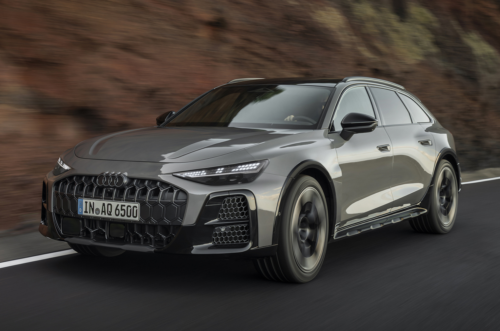 Audi A6 Allroad driving front left