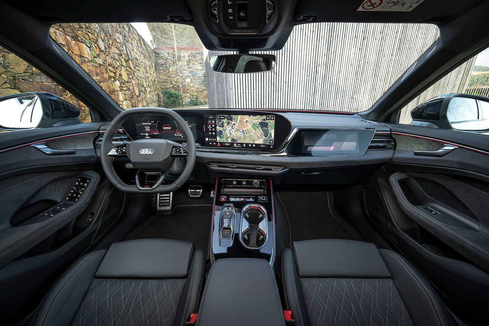 Audi A6 Avant dashboard