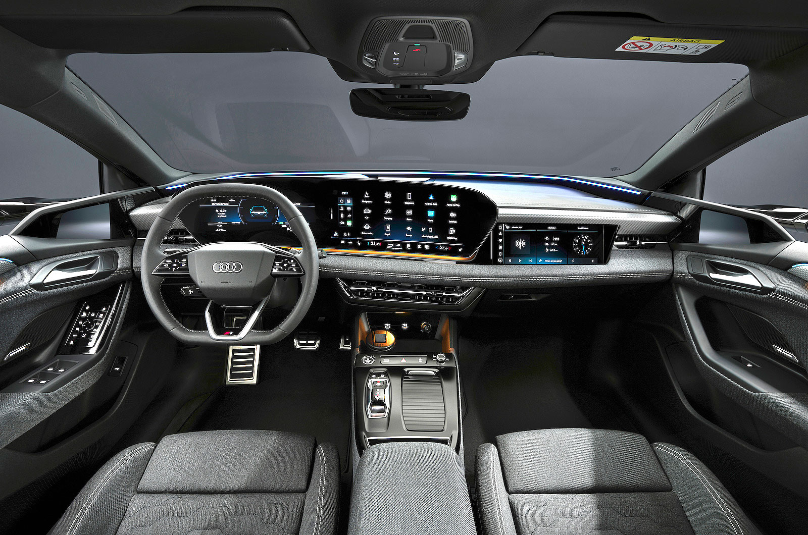 Audi A6 Sportback e-tron dashboard