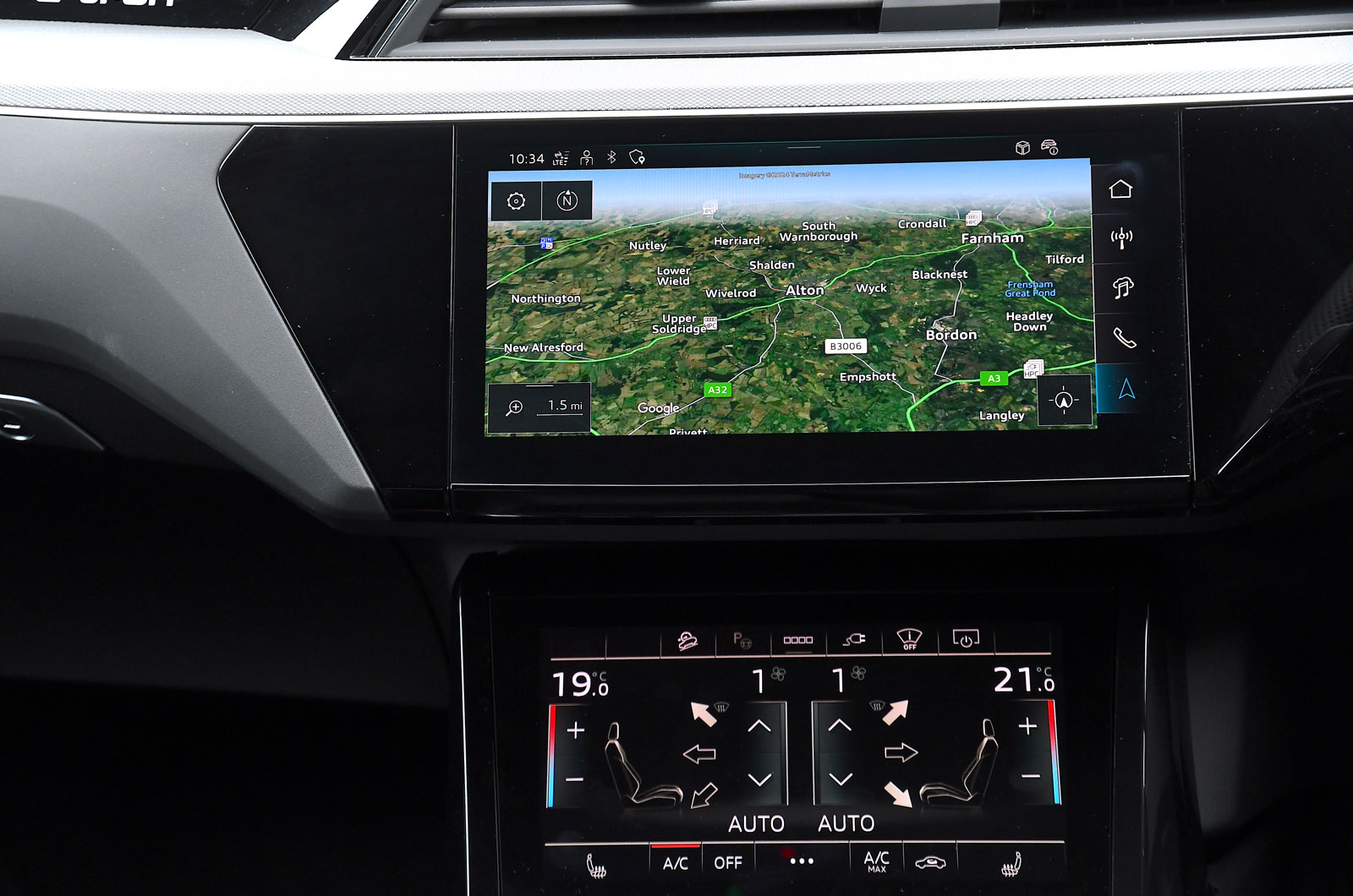 Best car infotainment systems Audi Q8 e-tron