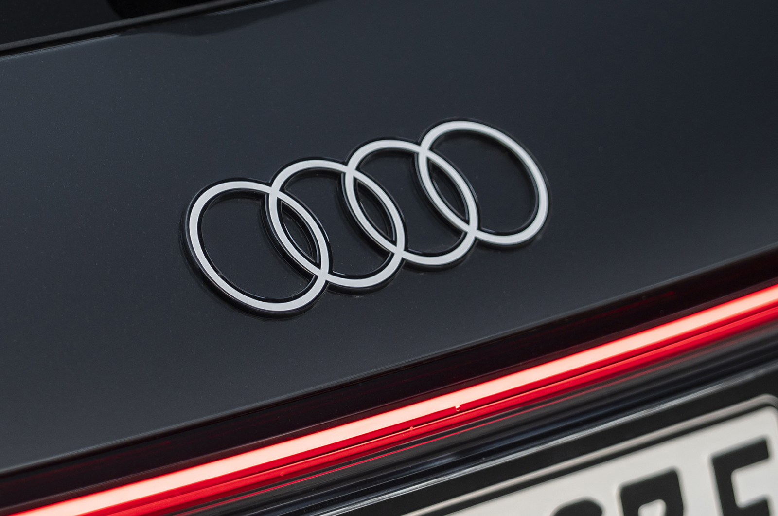 Audi Q4 e-tron badge detail