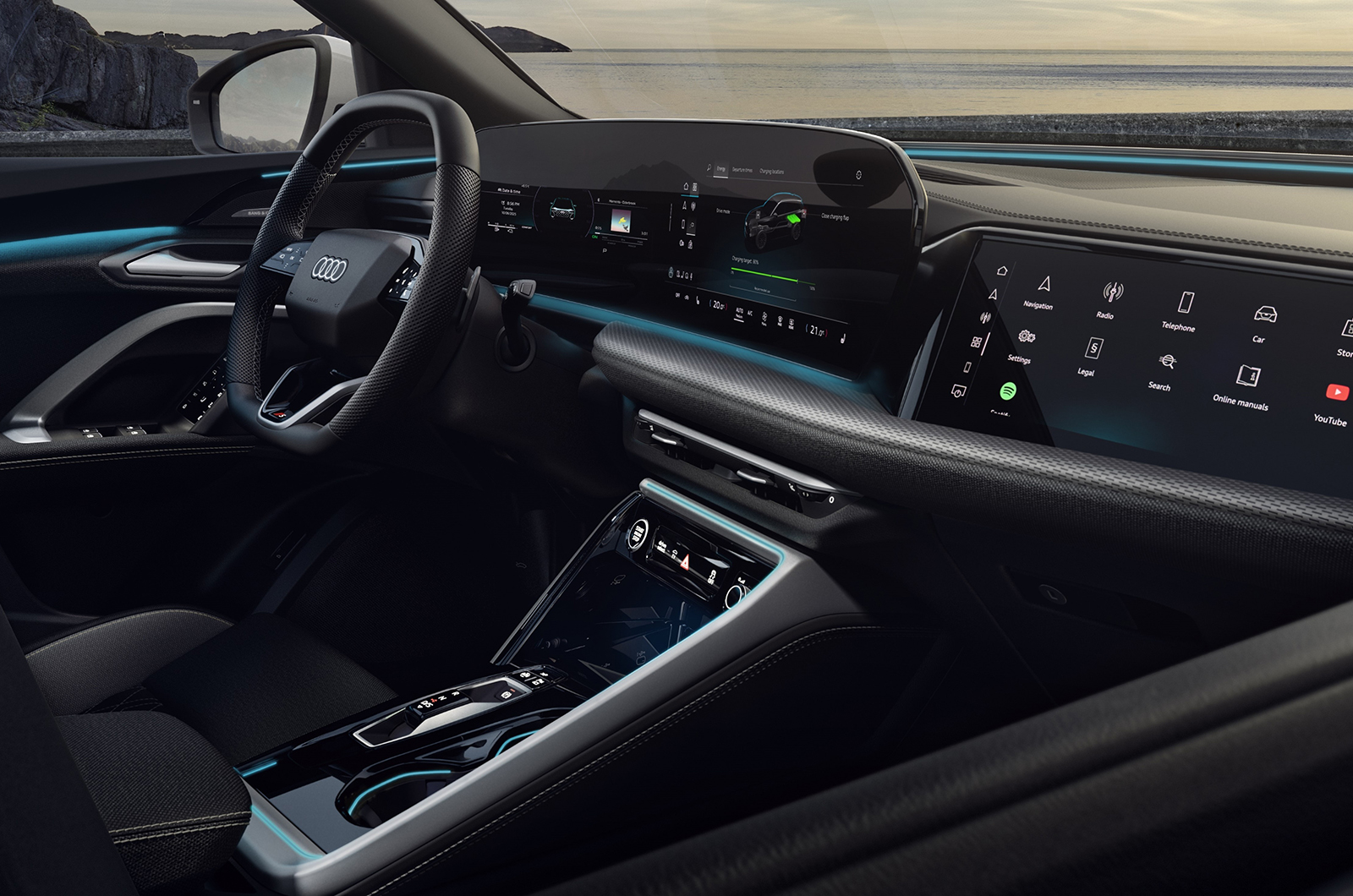 Audi Q5 SUV e-hybrid quattro interior