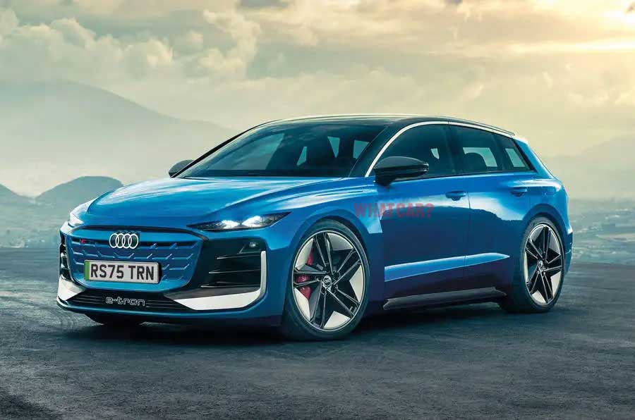 2027 Audi A3 electric car rendering front