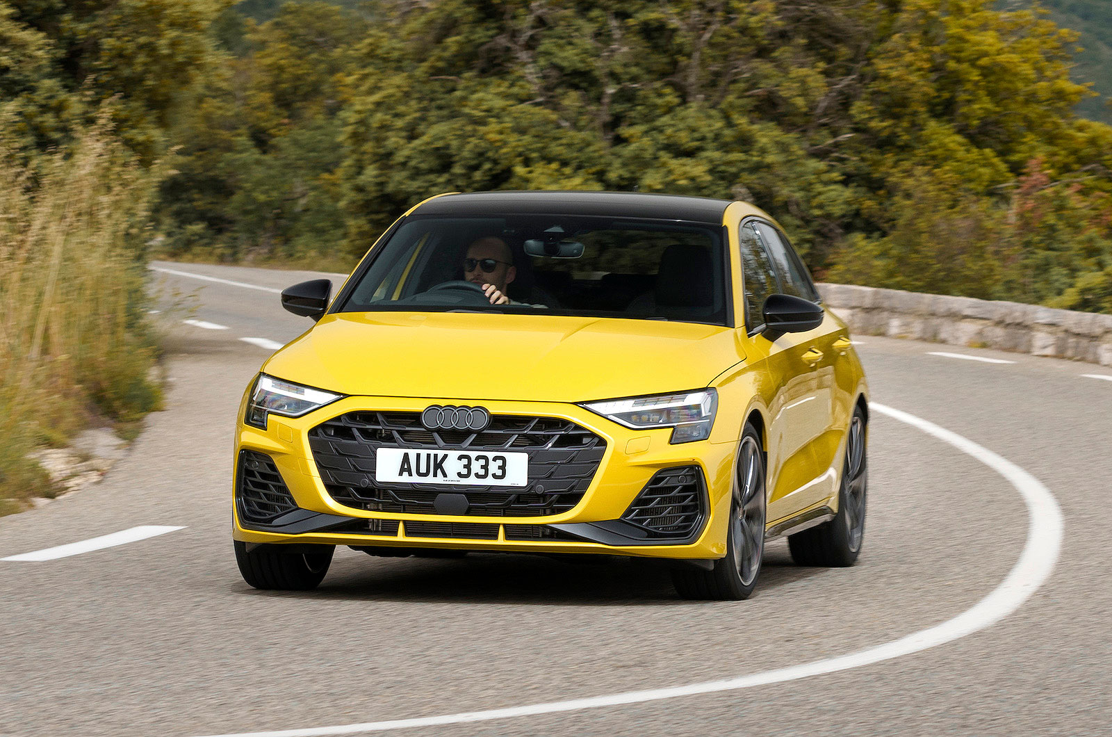 Audi S3 Sportback front cornering