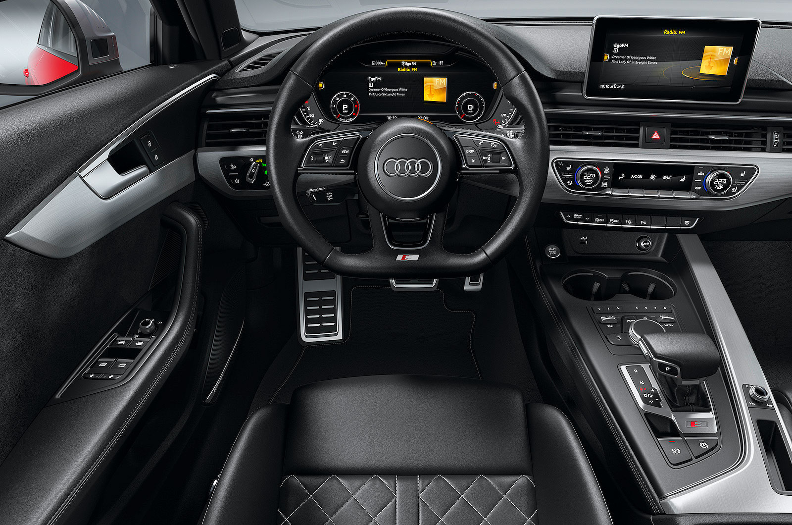 Audi S4 2022 interior dashboard