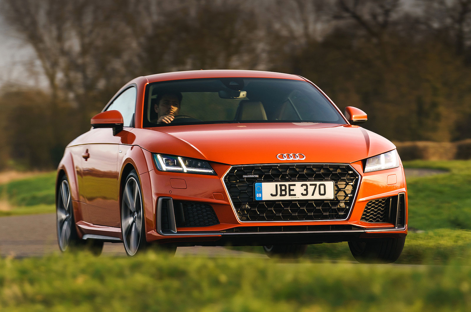 Audi TT front right driving