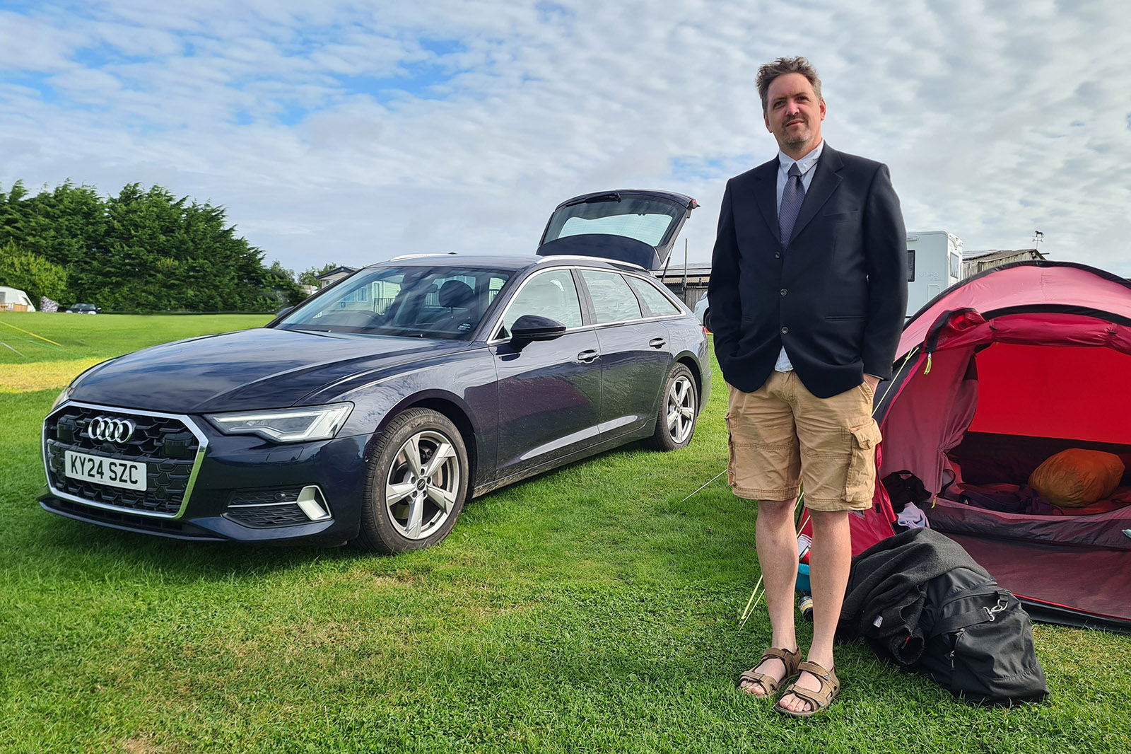 Audi A6 Avant long-term test chris suit shorts small