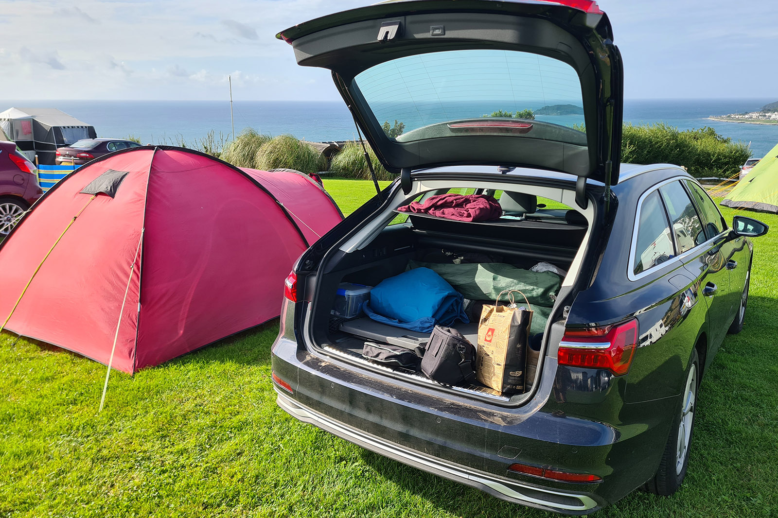 Audi A6 Avant long-term test packed up small