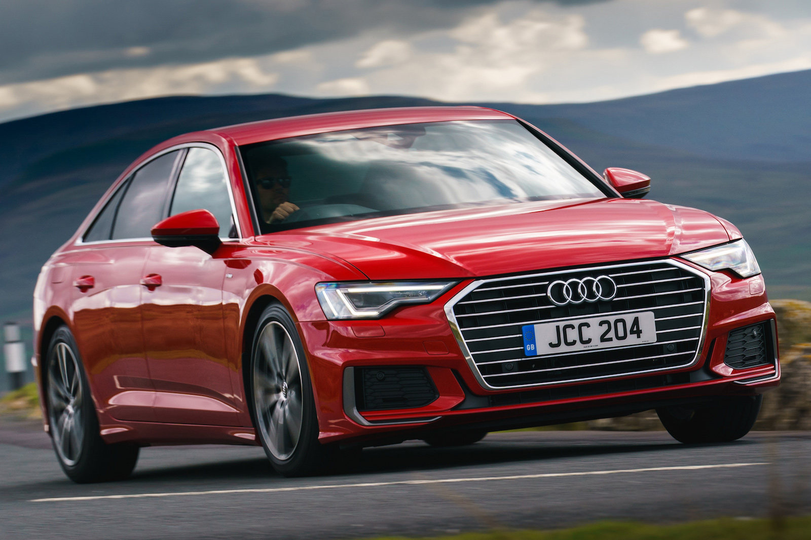 Audi A6 Cornering 