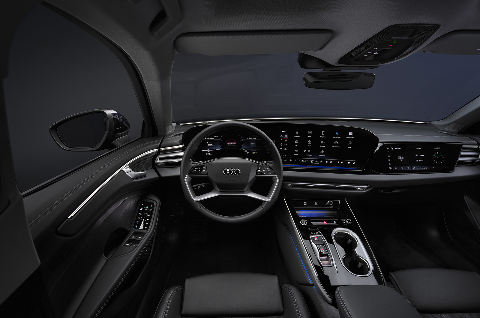Audi A6 saloon interior