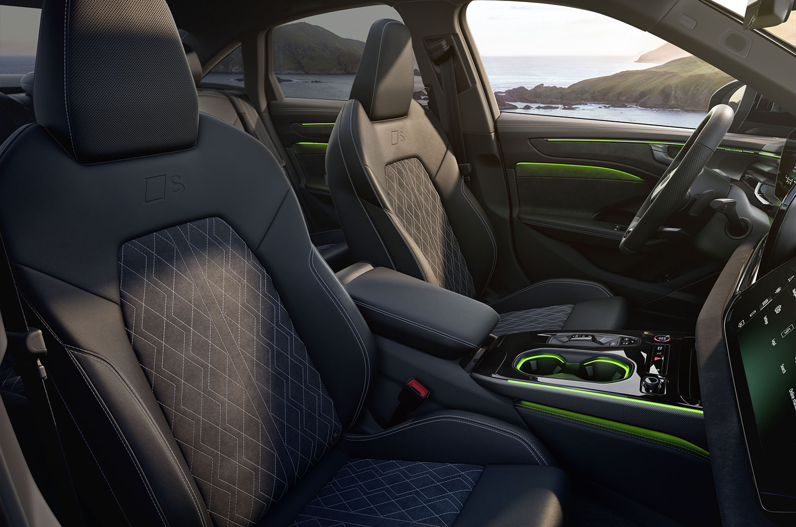Audi A6 saloon PHEV interior