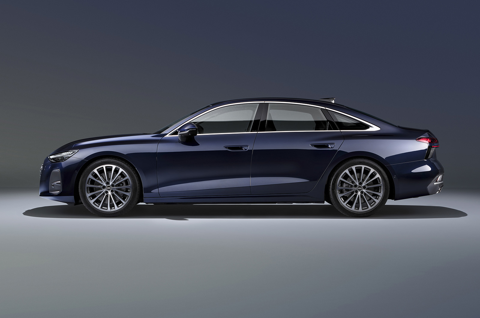 Audi A6 saloon side static
