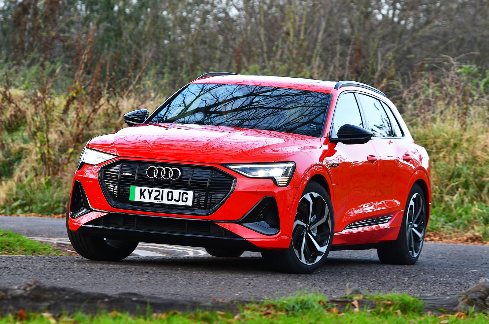 Audi E-tron 55 2022 nose