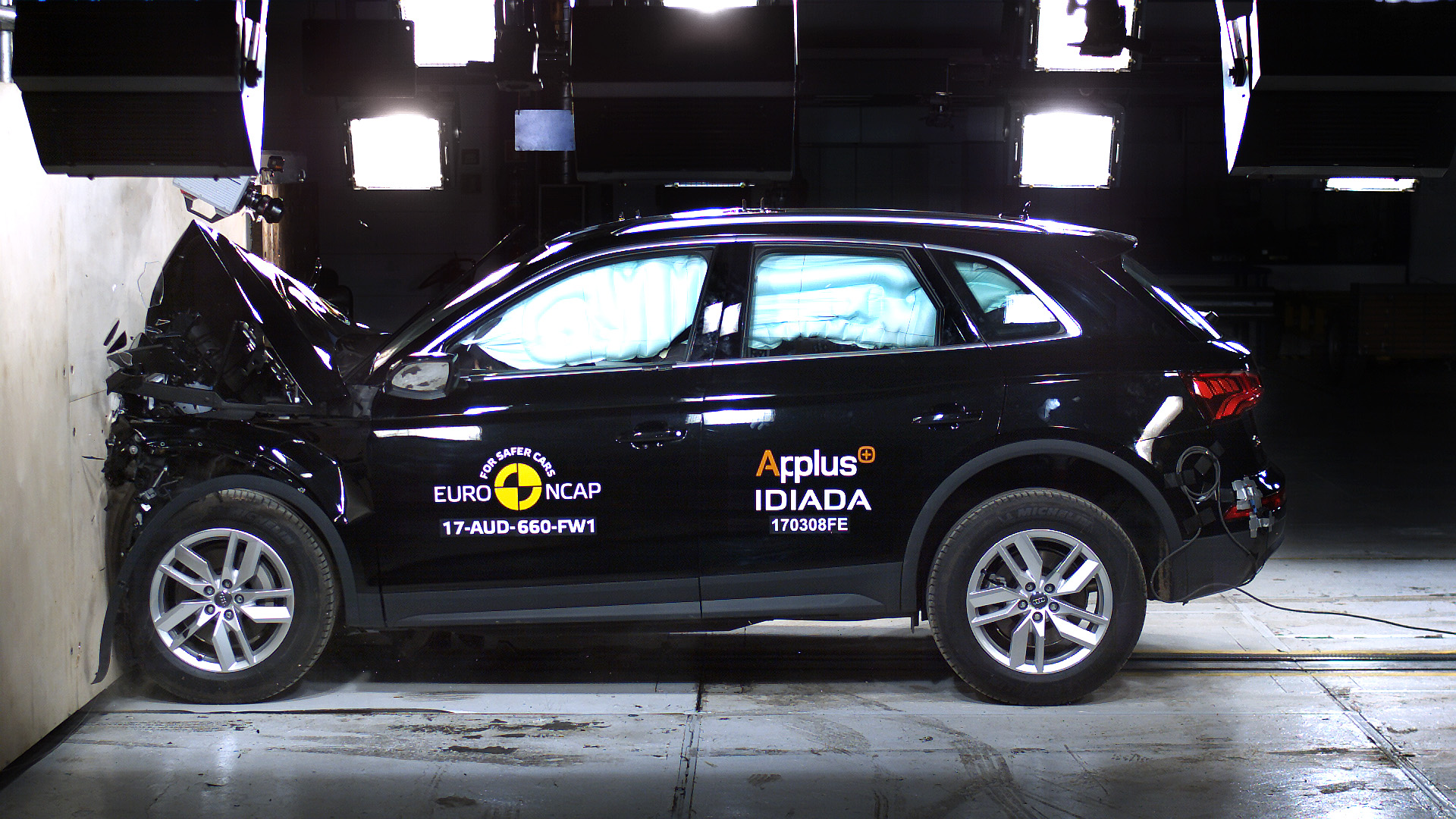 Audi Q5 Euro NCAP crash test